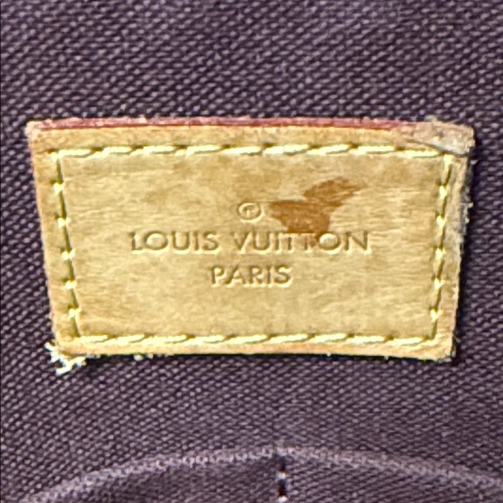 Louis Vuitton Monogram Iena MM Tote Bag Zip Top Shoulder Bag 2016